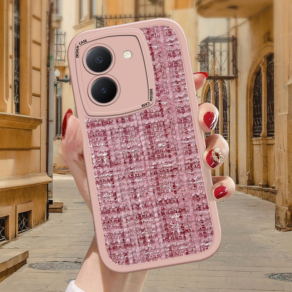 Роскошный тканевый задний чехол для телефона Infinix VIVO OPPO Reno Realme Huawei Nova Honor, мягкие чехлы для смартфонов