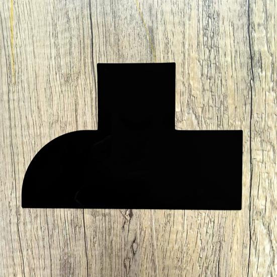 1/4 шт. парикмахерская карта для улучшения цвета линии роста волос борода инструмент для придания формы мужской линии роста волос