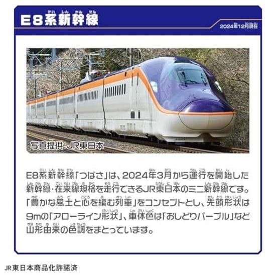 Takara Tomy Plarail E8 Series Shinkansen E5 Gachatto Connection Set Train Toy Ages 3 Up