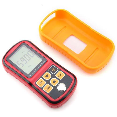FTVOGUE Ultrasonic Plate Thickness Gauge, Automatic Thickness Gauge, Digital Ultrasonic Thickness Gauge 1.2-220mm Steel Width Test Monitor