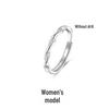 Женское кольцо с пятиконечной звездой — легкая роскошь, высококачественный корейский дизайн, серебряный ободок на указательный палец, идеально подходит для студентов.