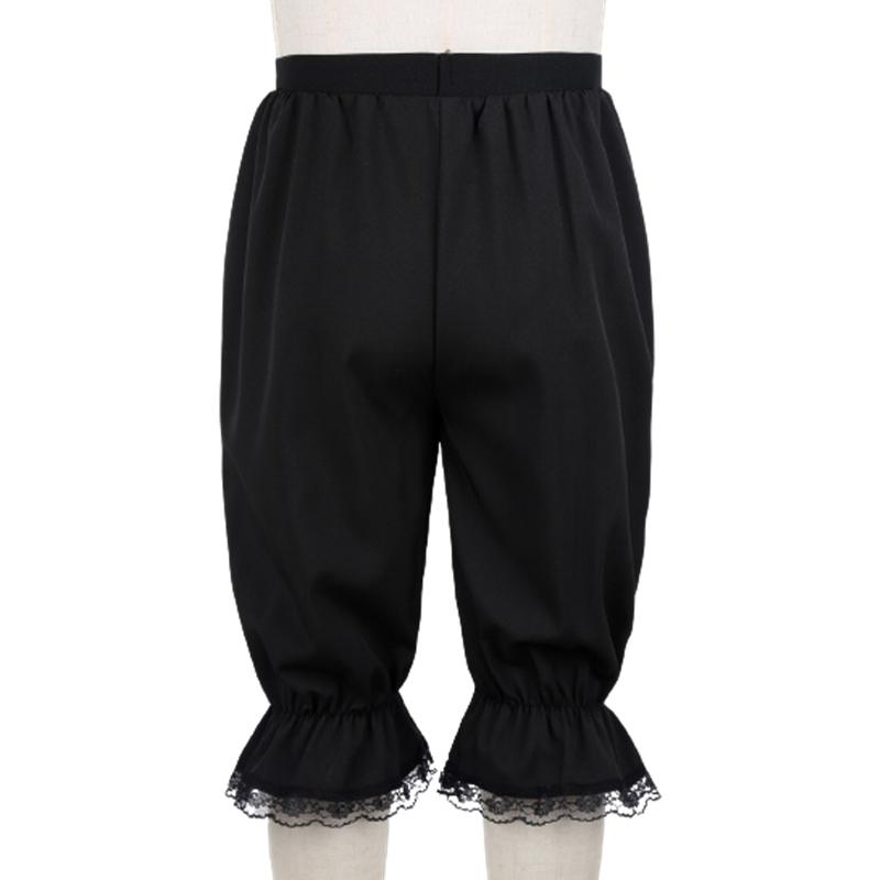 Викторианские панталоны для девочек с кружевной отделкой и эластичным поясом