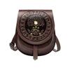 Elegant PU Leather Crossbody Bag For Women Retro Waist Bags With Unique Medieval European Shoulder Bags Coffee