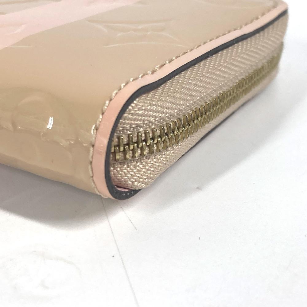 Louis Vuitton M58066  MonogramVernisRayures zip-around coin purse Wallet case