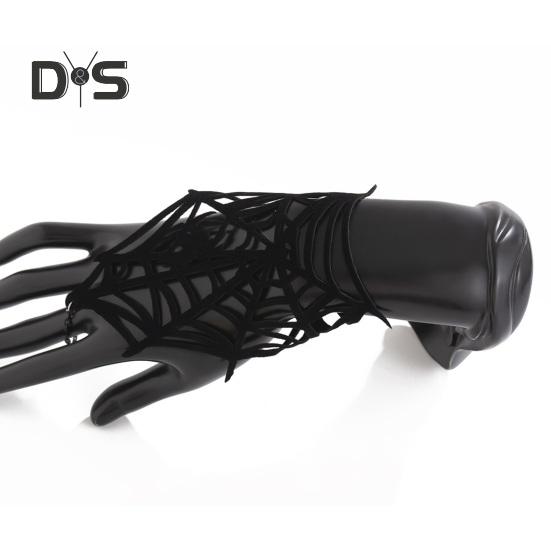 Паутина цепочка на палец ажурный паук декор регулируемая готическая цепочка на руку Хэллоуин вечеринка карнавал пасхальный день браслет кольцо