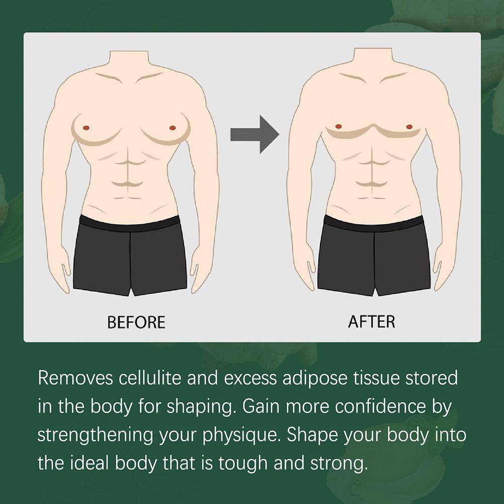 Крем для подтяжки кожи при гинекомастии с имбирем 30 мл Крем для уменьшения целлюлита при гинекомастии с имбирем укрепляющий