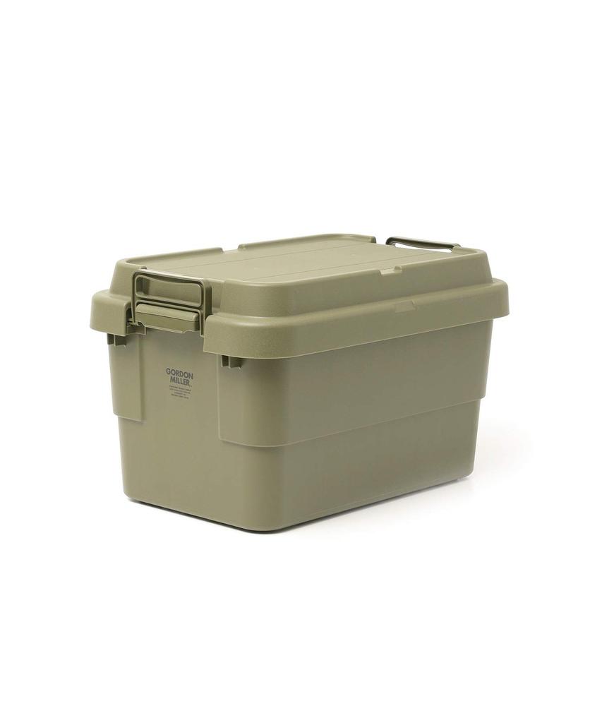 GORDON MILLER Автомобильный 50-литровый складной багажник для хранения вещей Органайзер Оливково-серый с крышкой для сидения на открытом воздухе Большая вместимость 1613361
