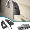 Car Door Window Lift Button Panel Decoration Cover Stickers for Jeep Liberty 1999-2007 Auto Interior Mouldings Accessories