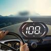 Для автомобилей GPS-спидометр с мониторингом в реальном времени 91*18*50 мм Стильный автомобильный аксессуар Адаптивная яркость Точные показания скорости