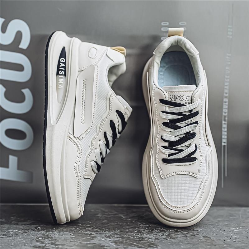 Новая мода мужская обувь Four Seasons удобная обувь для студентов и мальчиков трендовые мягкие подошвы дышащие повседневные кроссовки для бега