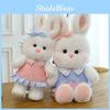 Милая мультяшная плюшевая игрушка-кролик с набивкой из ПП хлопка для декора игровой комнаты для девочек