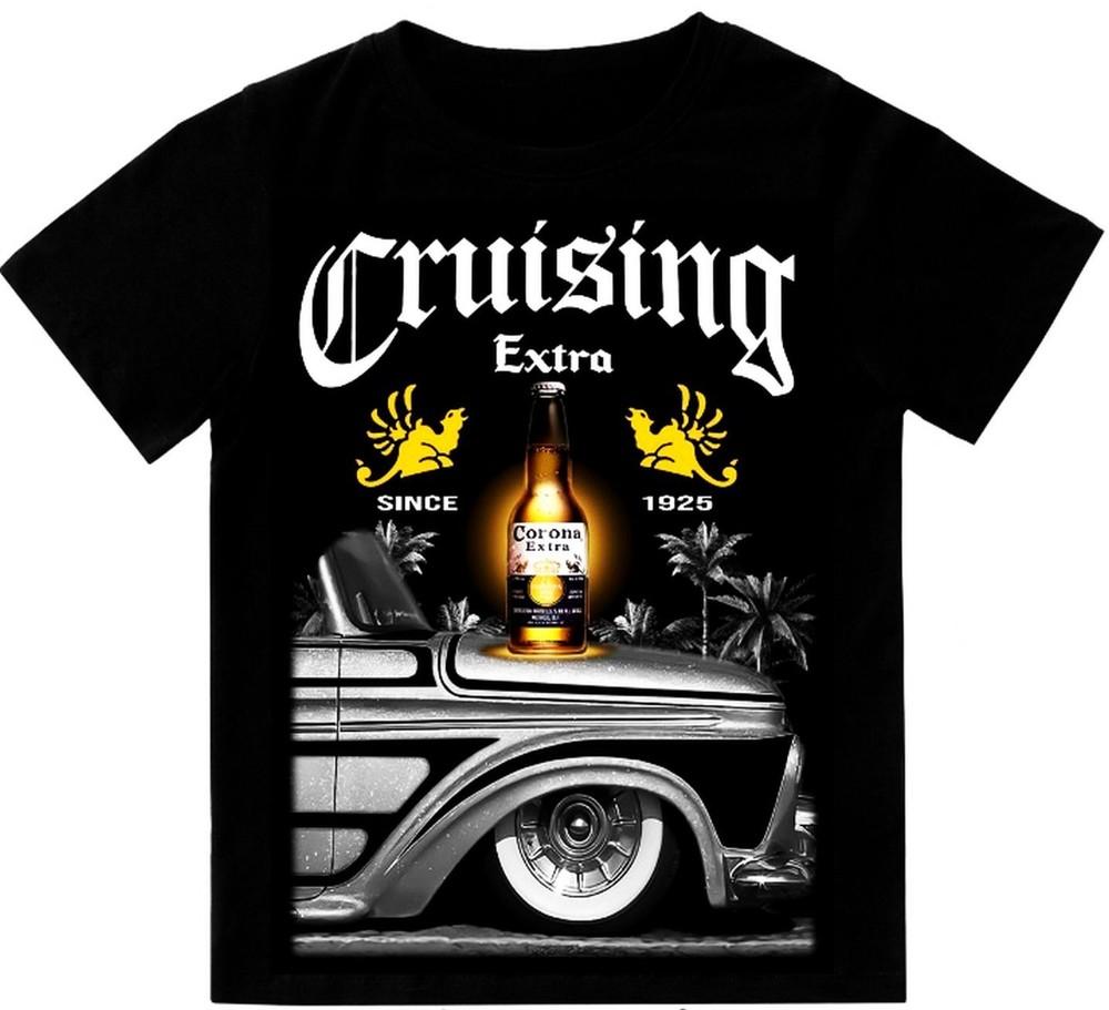 Cruising Extra Low Rider Classic Print On Shaka Wear Heavyweight Tee Unisex T-Shirt
