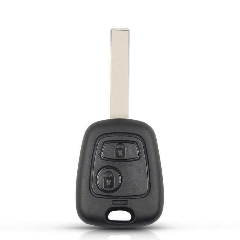 KEYYOU For Toyota AYGO For Citroen C1 C2 C3 For Peugeot 307 107 207 407 Remote Car Key Shell Case HU83/VA2 Blade 2 Buttons
