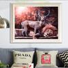 5D DIY Diamond Animal Lion&deer Diamond Embroidery Cross Stitch Mosaic Rhinestone Home Decor Gift