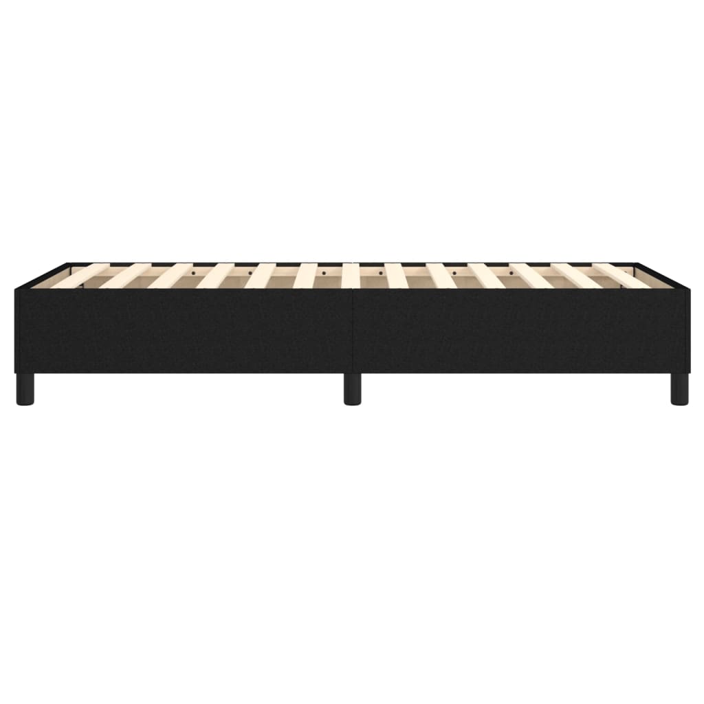 Vidaxl Rama Łóżka Bez Materaca Czarna 90X200 Cm Tkanina