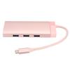 Док-станция 6 в 1 Type C - PD 3USB3.0 Высокоточный мультимедийный интерфейс RJ45 Расширение