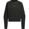 Tech Crewneck Sweatshirt Women Sweatshirt Black JJ1107