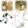 Changeable Shape Funny Sportsman Night Light Button Battery Desk Lamp For Bedroom Bathroom Hallway Kitchen Christmas Decorations