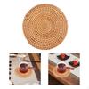 Elegant Round Rattan Placemats for Home Decor And Dining