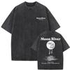 Hot Sale Rapper Frank Blond Poster Print Tshirt Men Women Vintage Washed Cotton Summer Tee Harajuku Fashion Oversize Casual Top