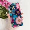 For Xiaomi Poco X6 Pro Case Cover Transparent Cute Cat Fashion Butterfly Funny Painted Casing 2311DRK48G 2311DRK48I