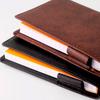 Slip-On PB RHODIA Memo Cover No. 11, Italian Leather Pueblo Compact, Cognac (Light Brown), IPV-6001