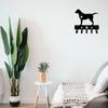 1pc Labrador Retriever Dog Key Hooks & Keychain Holder - 9 Inch/6 Inch Metal Wall Art Hook for Wall Iron Crafts