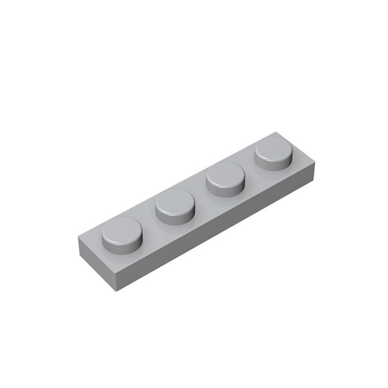 Нетоксичный Moc 10 шт. 3710 Пластина 1x4 Набор Строительных Блоков Высокотехнологичная Плата Световая Панель Кирпичики Частицы Идея Игрушки Детский День Рождения Подарки для Детей
