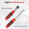 Slack Adjuster Tool Set – 5/16' Double Square Reversible Ratcheting Wrench, Reversible Mechanism For Easy Adjustments – Durable, Precision Slack