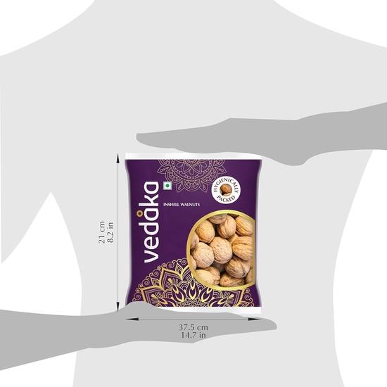 Грецкие орехи в скорлупе Vedaka - 500 г | Богаты антиоксидантами