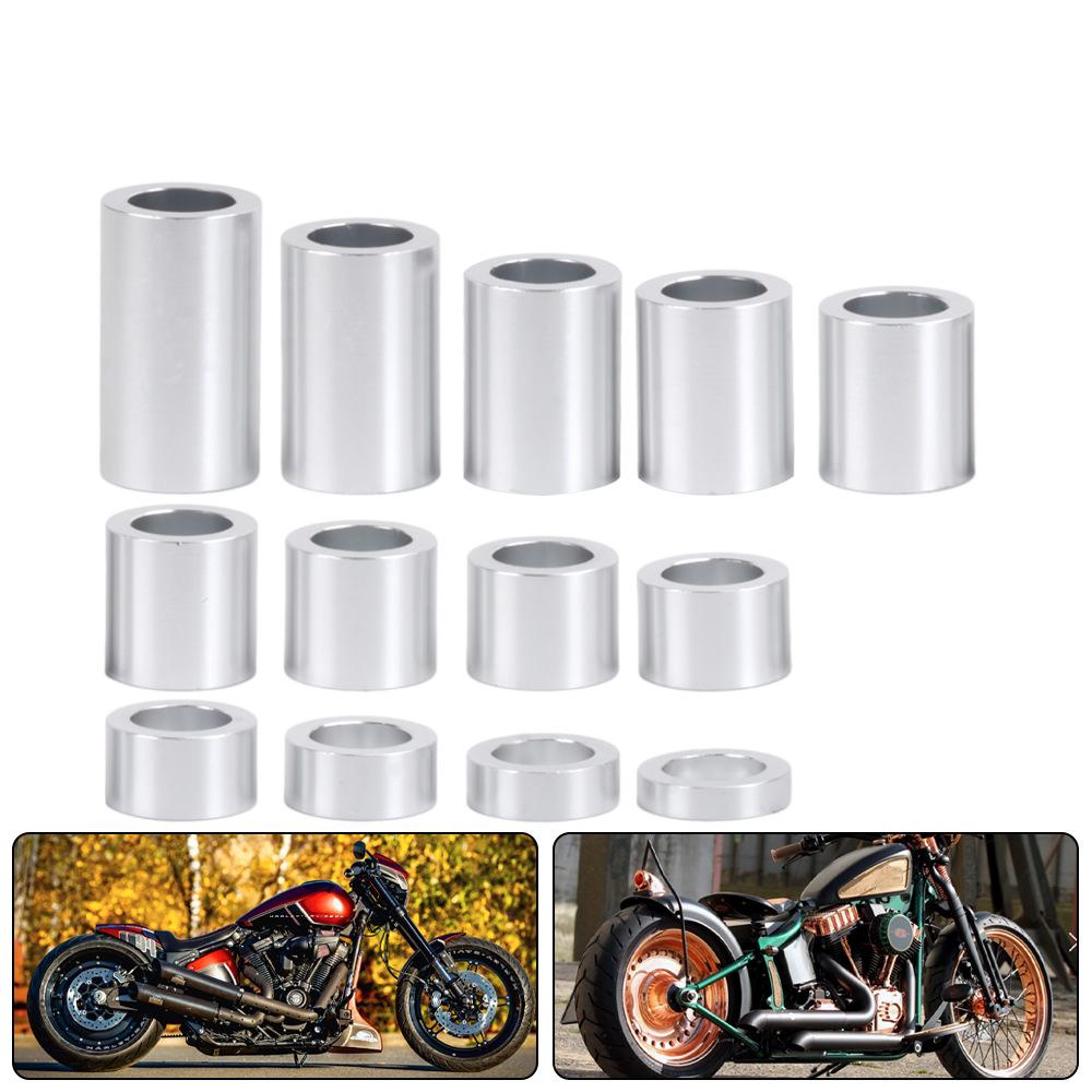 Harley-Compatible Axle Washer Kit: 1" ID, 1.5" OD Motorcycle Modification Accessory