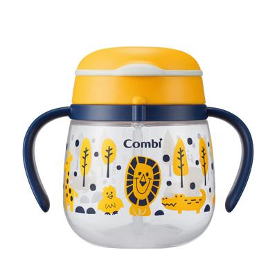 COMBI Rakumug Герметичная поилка-соломинка 240 мл Lion