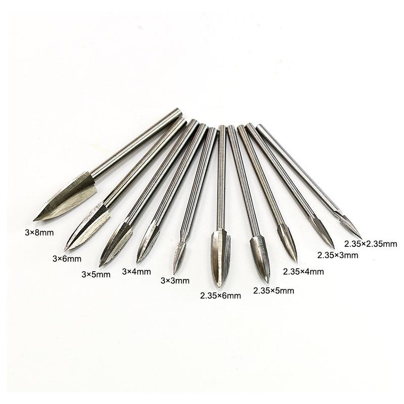 Сверло для резьбы по дереву HSS Набор сверл для гравировки из цельного карбида вольфрама