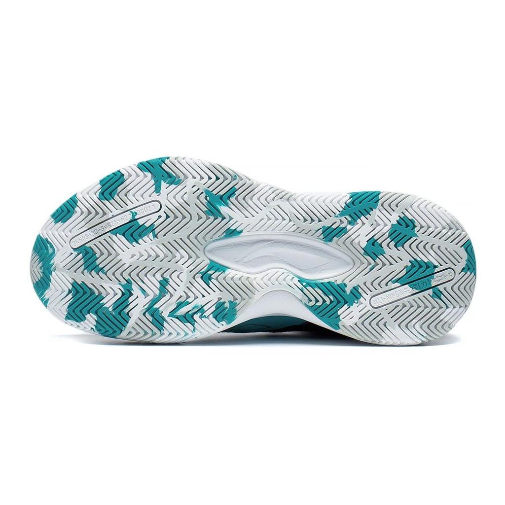 LiNing Pioneer Primary 3.0 Comfortable Non-Slip Wear-Resistant Mid-Top Basketball Shoes Kids Sneaker Black Green YKBT006-1