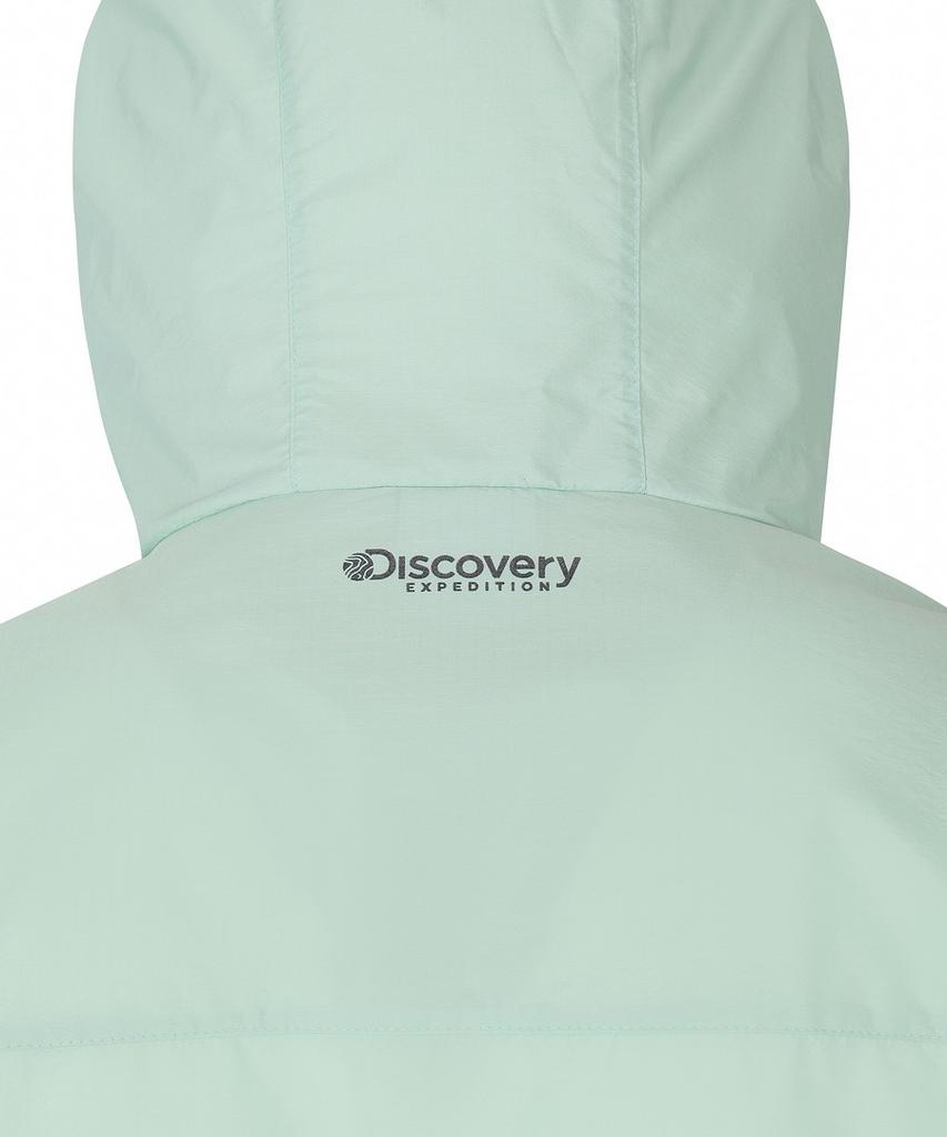 Мужская куртка Discovery Expedition Freshvent 2.0 с капюшоном и козырьком, защитой от УФ-лучей (L/Мятный)