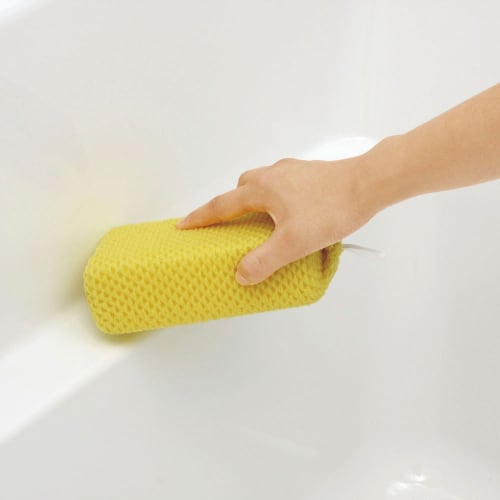 LEC Gekiochikun Чистящее средство для ванны, Акриловая вязка (Впитывает и удаляет кожное сало из ванн), Набор из 2