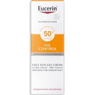 Солнцезащитный гель-крем для контроля жирности с сухим финишем SPF50+ 50 мл