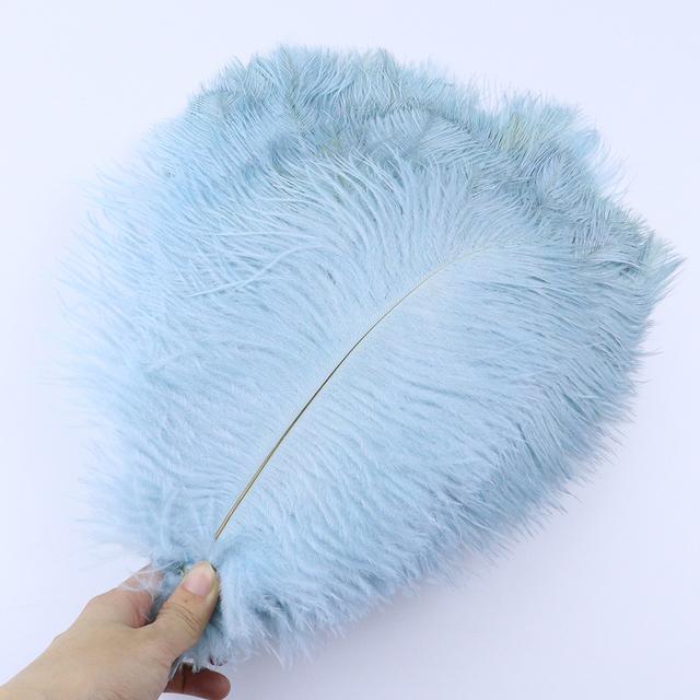 10 шт./лот, натуральные белые страусиные перья, свадебное украшение для дома, 15-20 см/25-30 см/30-35 см, страусиные перья, центральное украшение для стола, поделки