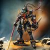 Черный Укун Строительные блоки Подвижные соединения Monkey King Mech Модель Кирпич Детские игрушки Подарок Настольное украшение Миф Игра Периферийное устройство