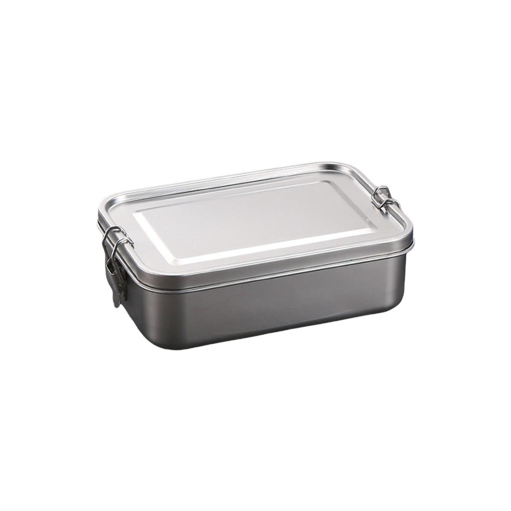 Leakproof Stainless Steel Lunch Container Bento Box Lunch Box Leakproof Bento Container for Travel Work and School