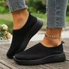 2024 New Fashion Solid Color Mesh Breathable and Comfortable Round Toe Outer Wear Low Heel Women's Sports Shoes Zapatos Mujer