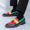 Hot Selling Men's Flat Bottomed Loafer Europe America Trendy Party Dress Shoes Men's Outdoor Driving Shoes Commuting Shoes