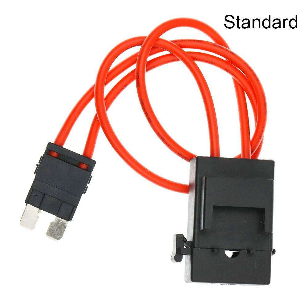 2 шт. Мощность 16AWG Автомобильная модификация Большой размер Стандартный Мини Микро2 ACC Блок предохранителей Автомобильный держатель предохранителей Удлинительный шнур для предохранителя