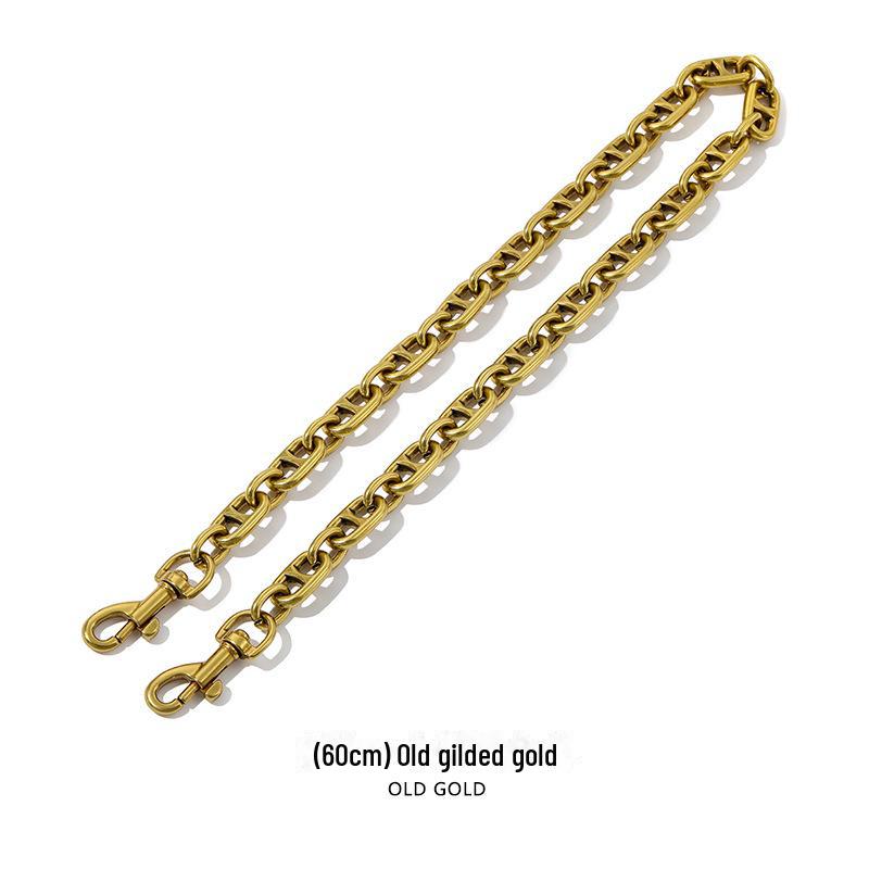 Женская сумка-слингер подмышкой с коротким ремешком и декоративной цепочкой, SP-21, совместима с сумками-седлами GU Chi.