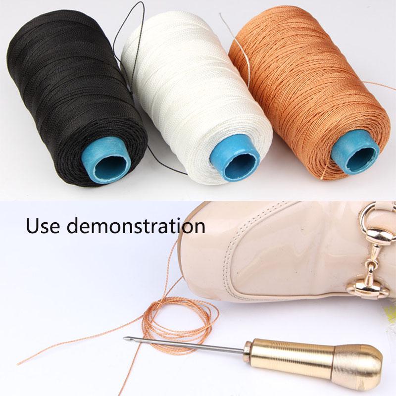 1 рулон нейлоновой веревки кожа шить нить воздушный змей шнур шнур нитка катушка восковая леска
