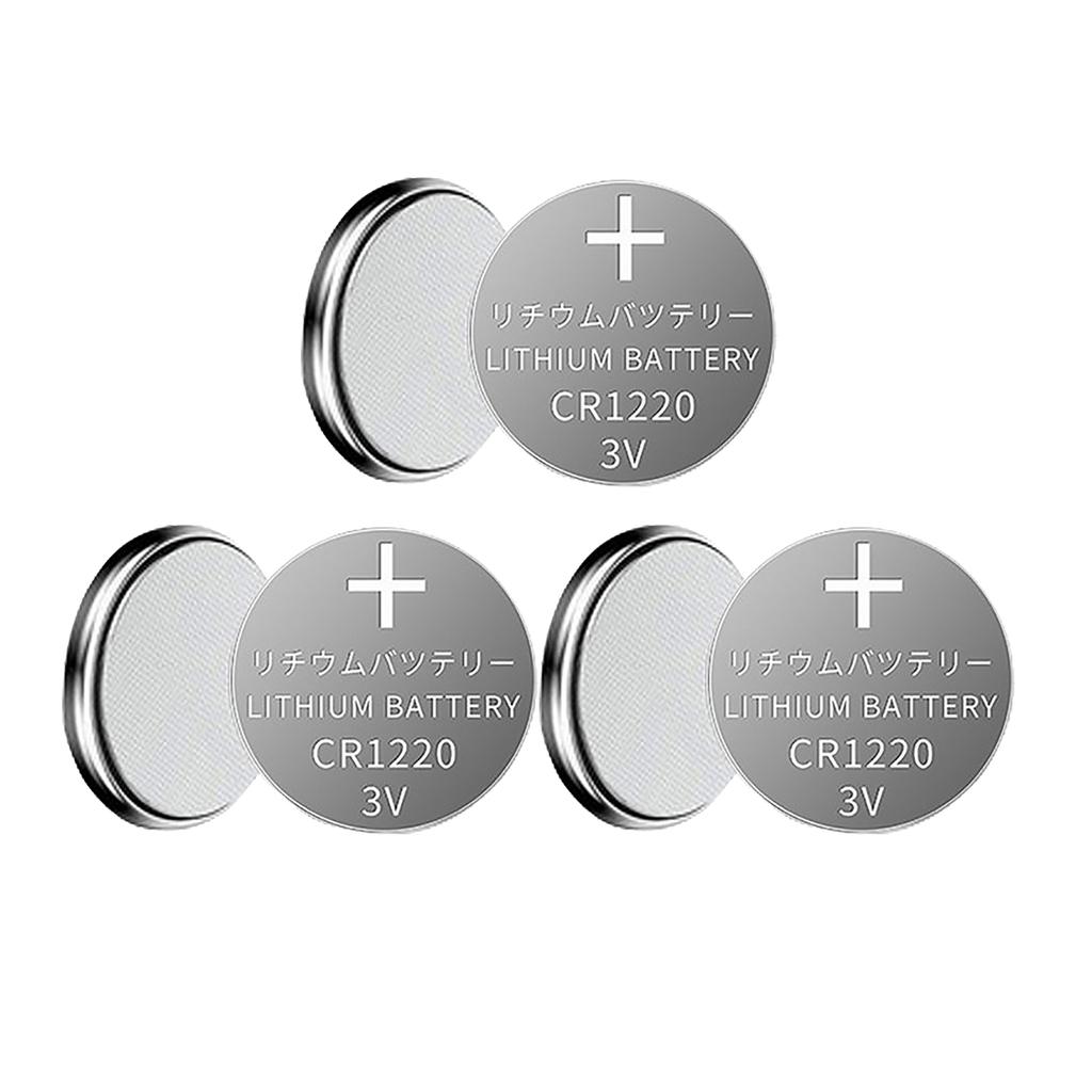 1 лист(6шт) CR1220 Батарейка-таблетка 3 В для автомобильных пультов дистанционного управления часами и весами