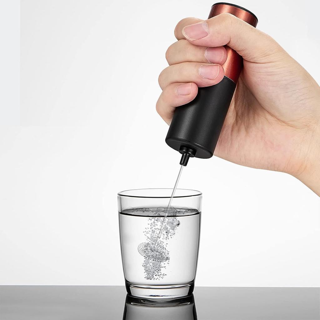 Ручной вспениватель для кофе, автоматический вспениватель молока, розовое золото