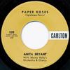 7-дюймовая пластинка ANITA BRYANT Paper Roses Mixed Emotions CRC730 1960 США Поп Б/у