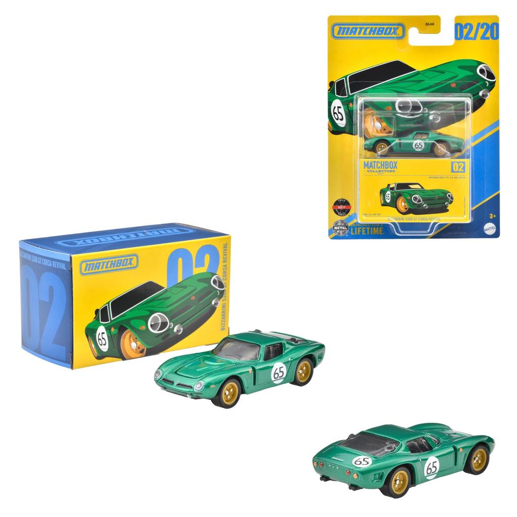 Matchbox Collector's Assortment Vehicle Toys Mini Cars, Box of 8, Sold In Box, Ages 3 and Up, Multi 987A-GBJ48