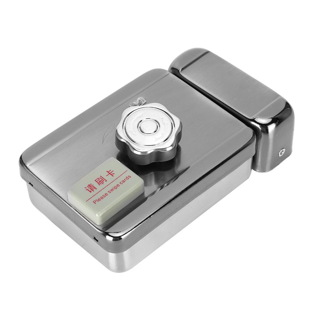 Stainless Steel Electric Door Lock ID Card Lock Access Control System with Remote Controller